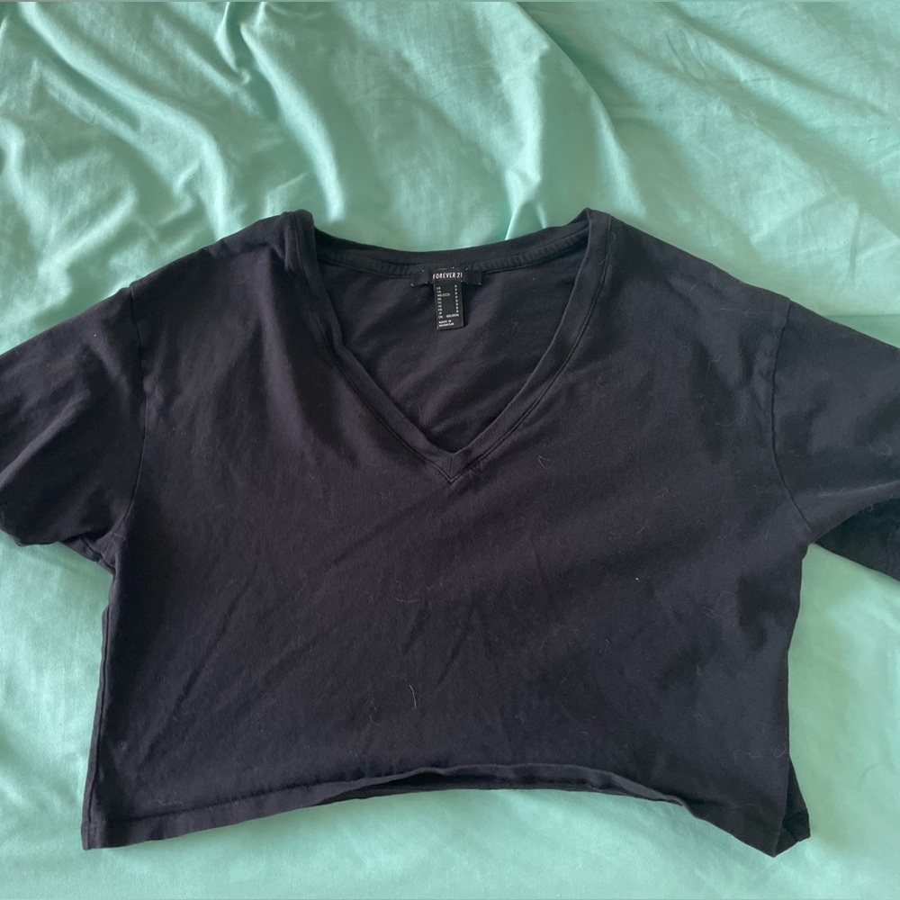 Off the shoulder crop top